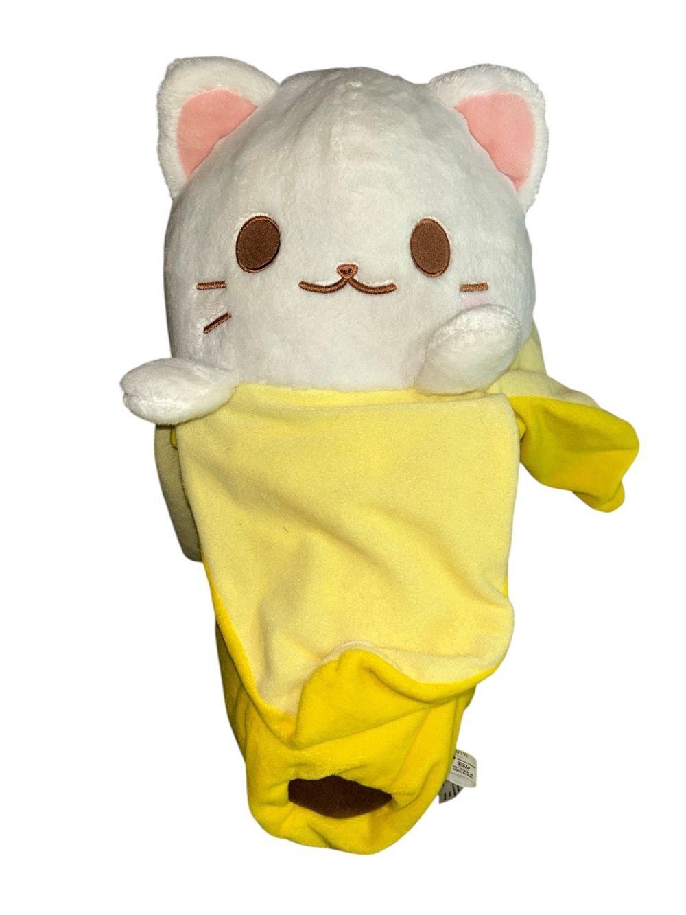 Funko Bananya the Kitty Who Lives in a Banana 18” Plush White Cat in Banana